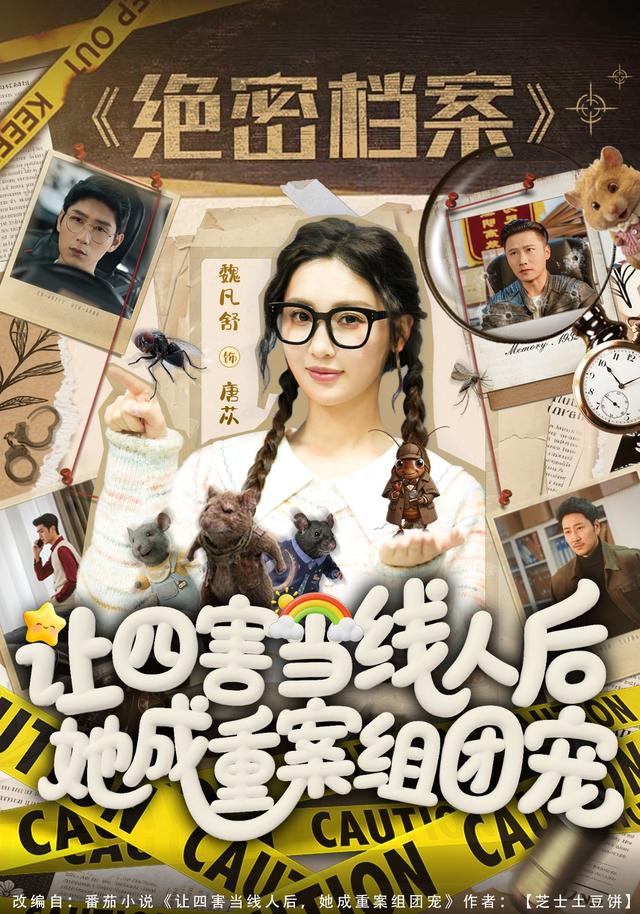 让四害当线人后，她成重案组团宠海报